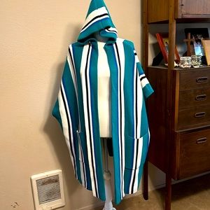 GORGEOUS! Free People Oversized Heavyweight Hooded Side Slit Open Front …
